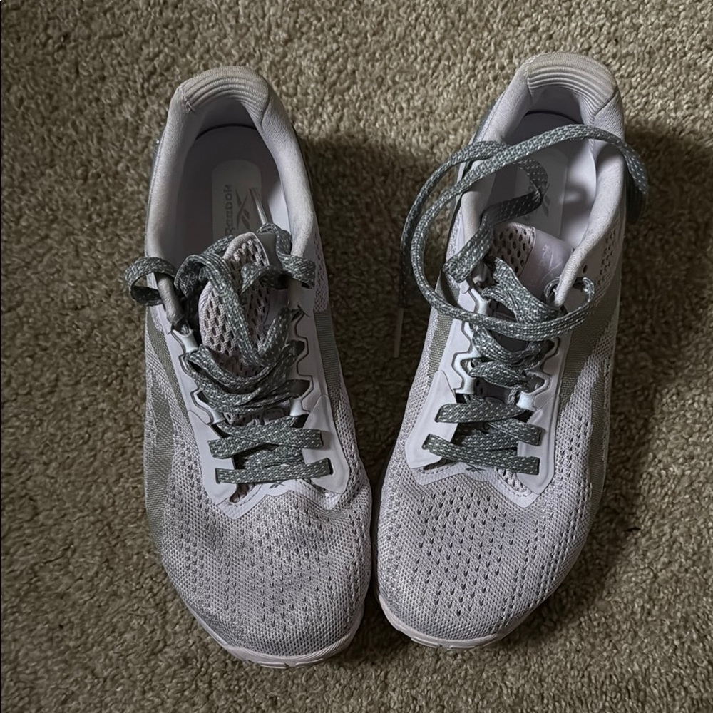 Reebok nano x1 purple Gray Athletic Shoes Lightweight Breathable Design